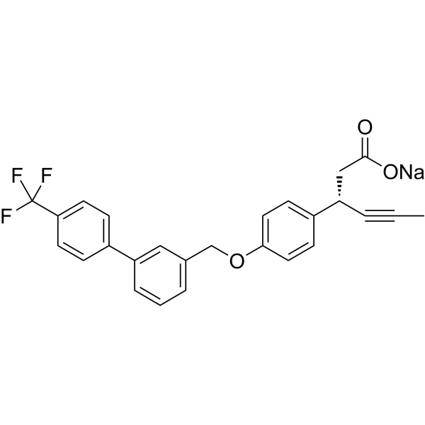 AMG 837 sodium salt 865231-45-4